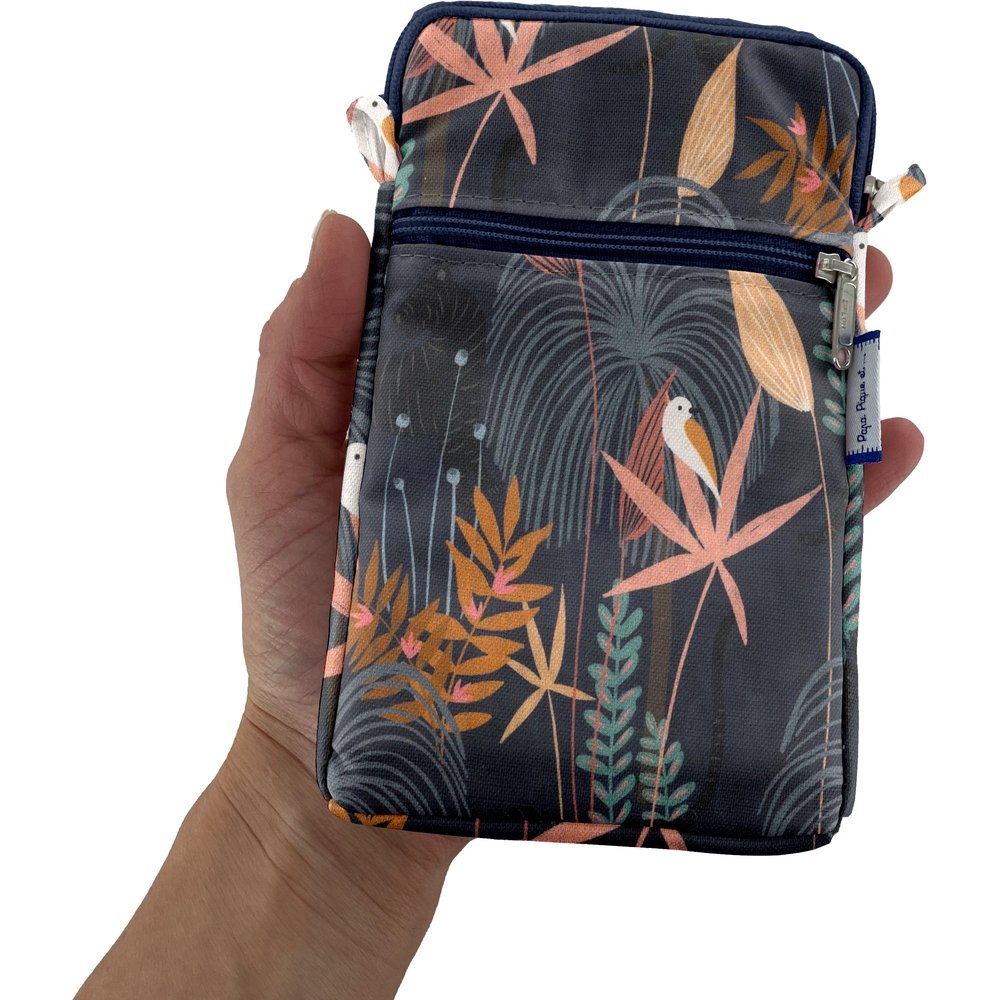 Pochette Téléphone Matelassée Paradis Sauvage
