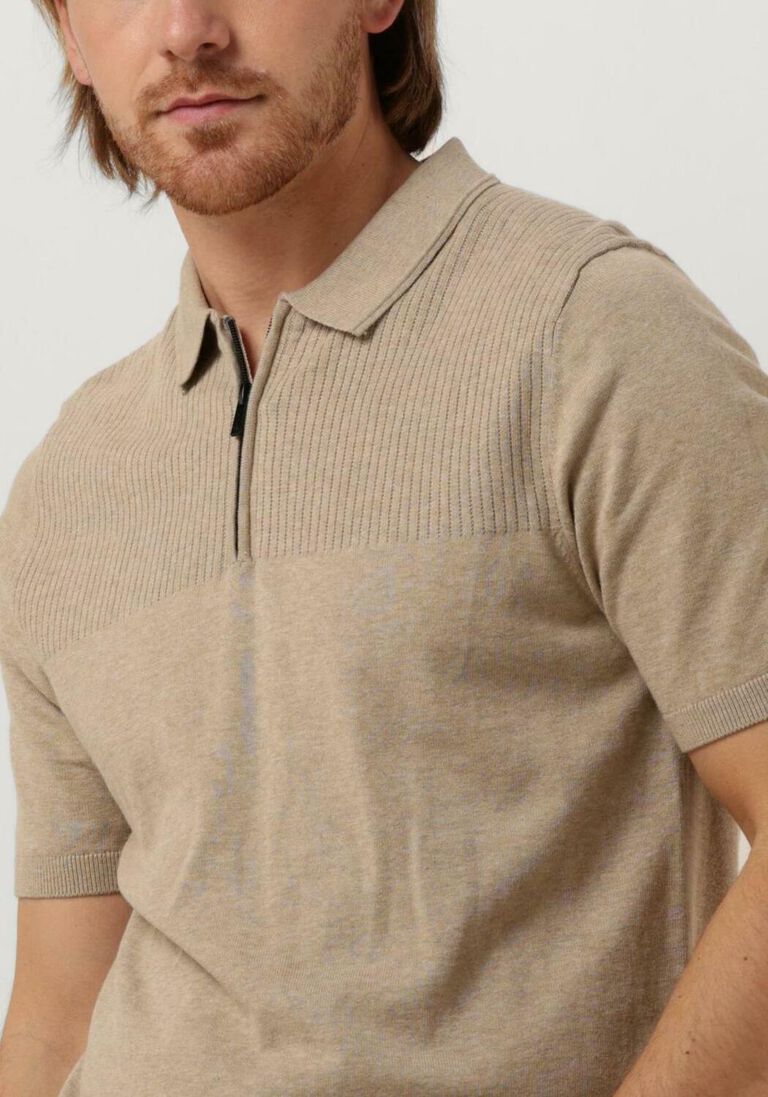 SAINT STEVE beige saint steve polo gabriel