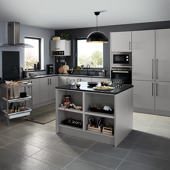 Fileur d'angle GoodHome Balsamita gris H. 71.5 cm x l. 20.5 mm x Ep. 18 mm