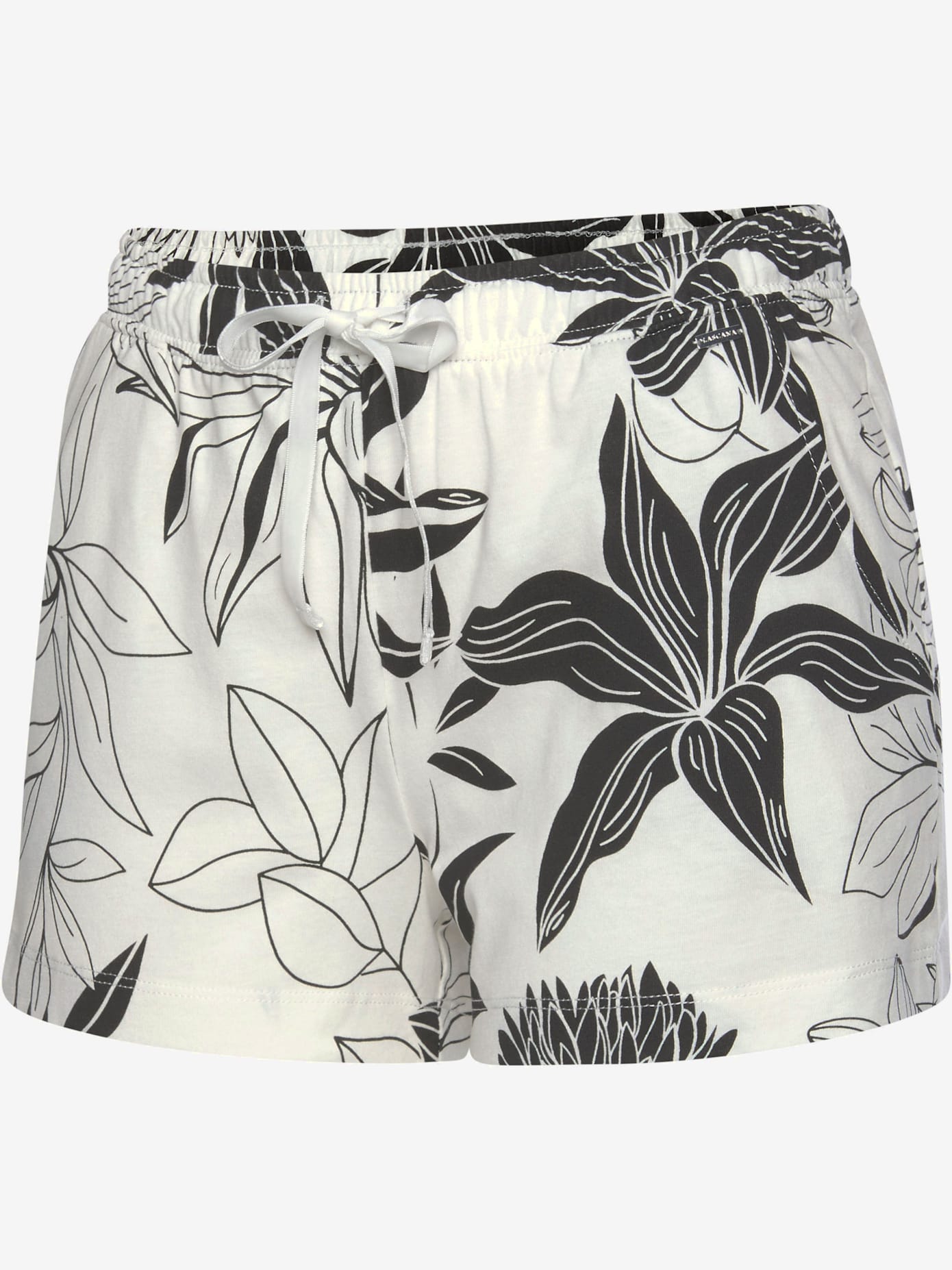 Short de nuit short large à imprimé floral