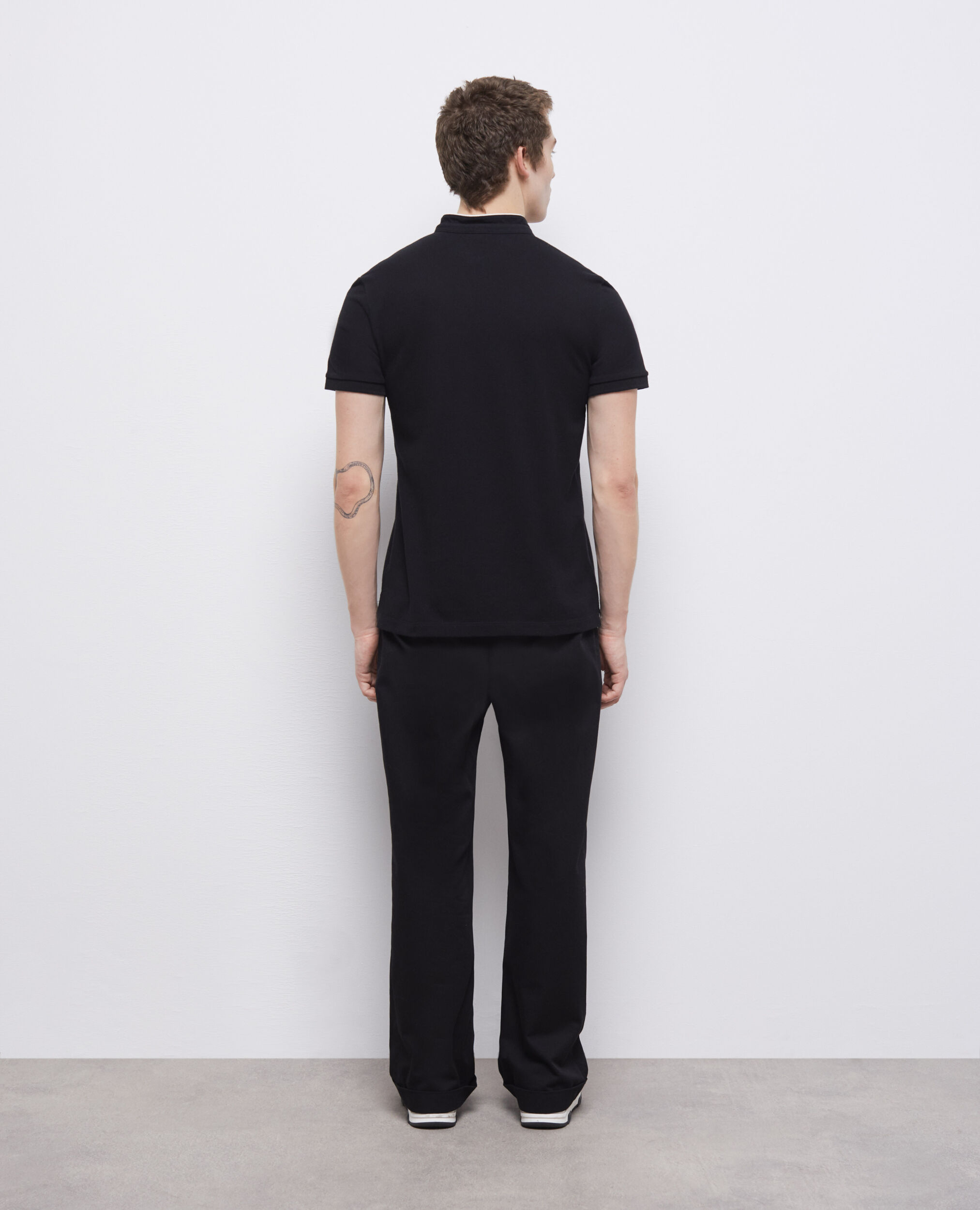 Polo col officier noir