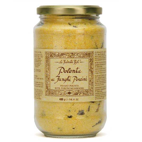 Polenta italienne aux cèpes