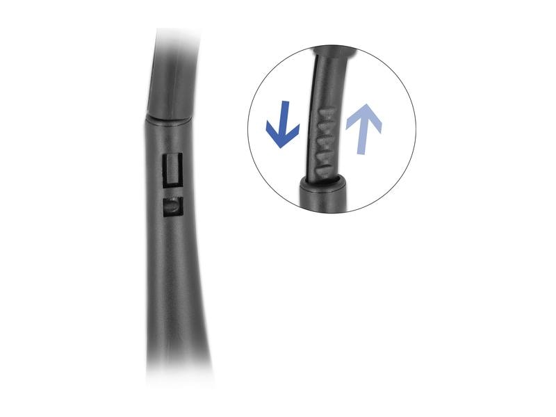 Delock Headset USB-A Mono für PC und Notebook – Ultra-Leich USB Mono Headset mit Lautstärkeregler für PC und Notebook – Ultra-Leicht