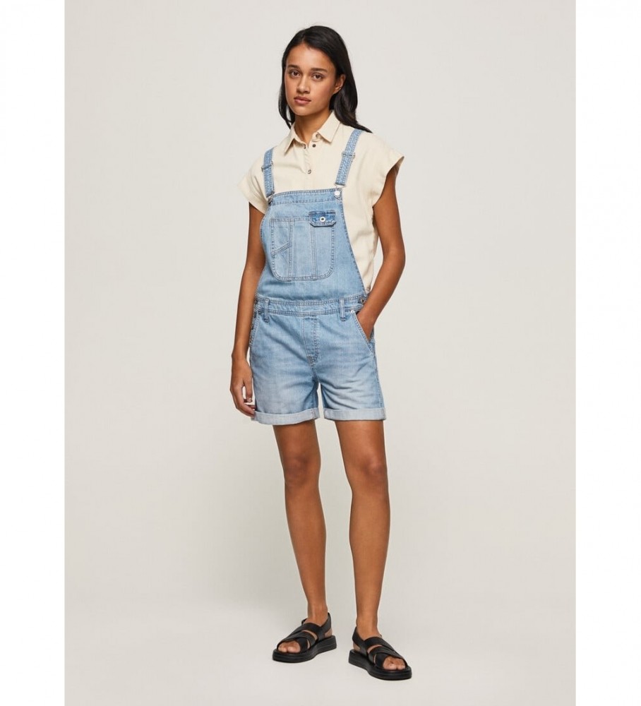 Macacão Pepe Jeans Abby Fabby azul