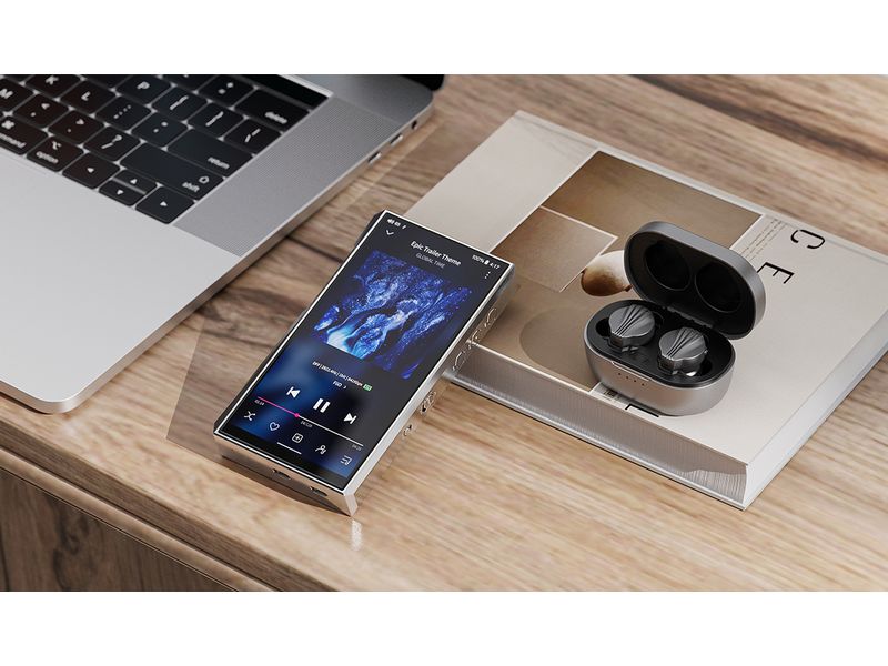 FiiO HiRes-Player M23 Edelstahl Portabler Hi-Res Player mit WiFi und Bluetooth