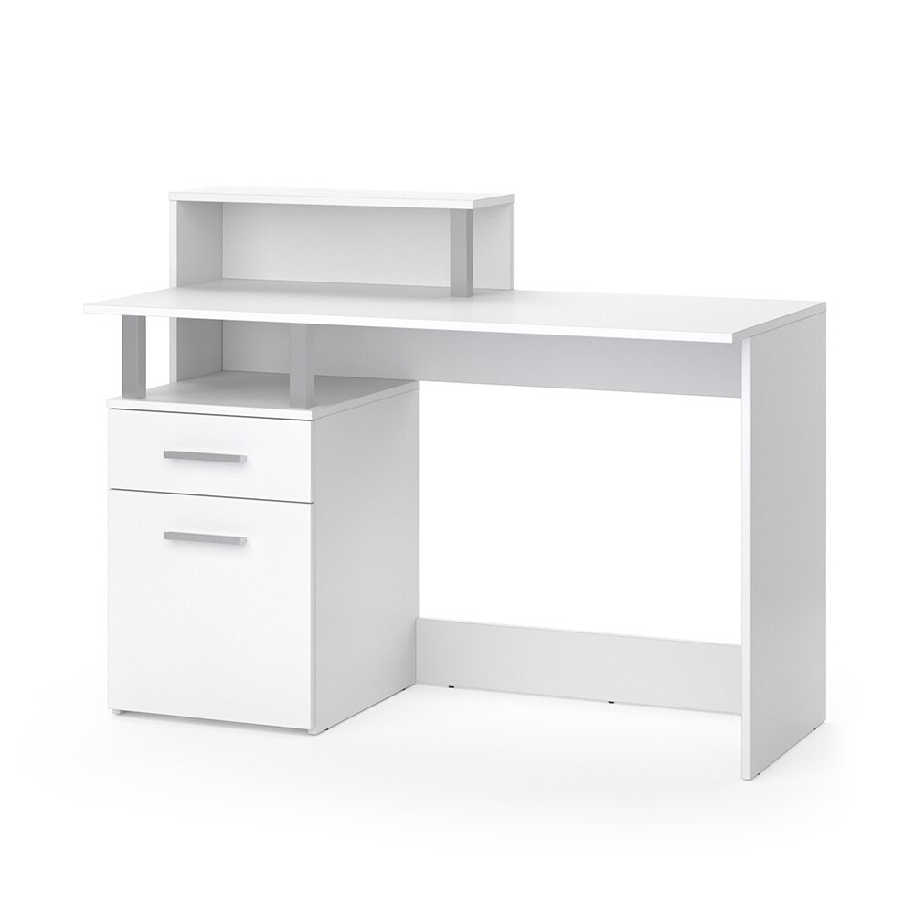 Vicco Schreibtisch Arbeitstisch Computertisch Nord PC-Tisch Ablagen Bürotisch
