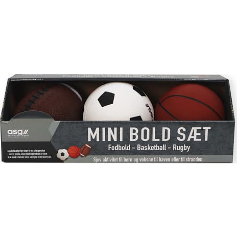 ASG mini sportsbolde 3-pak