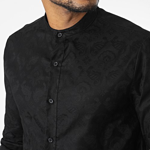 Chemise Manches Longues Noir Renaissance