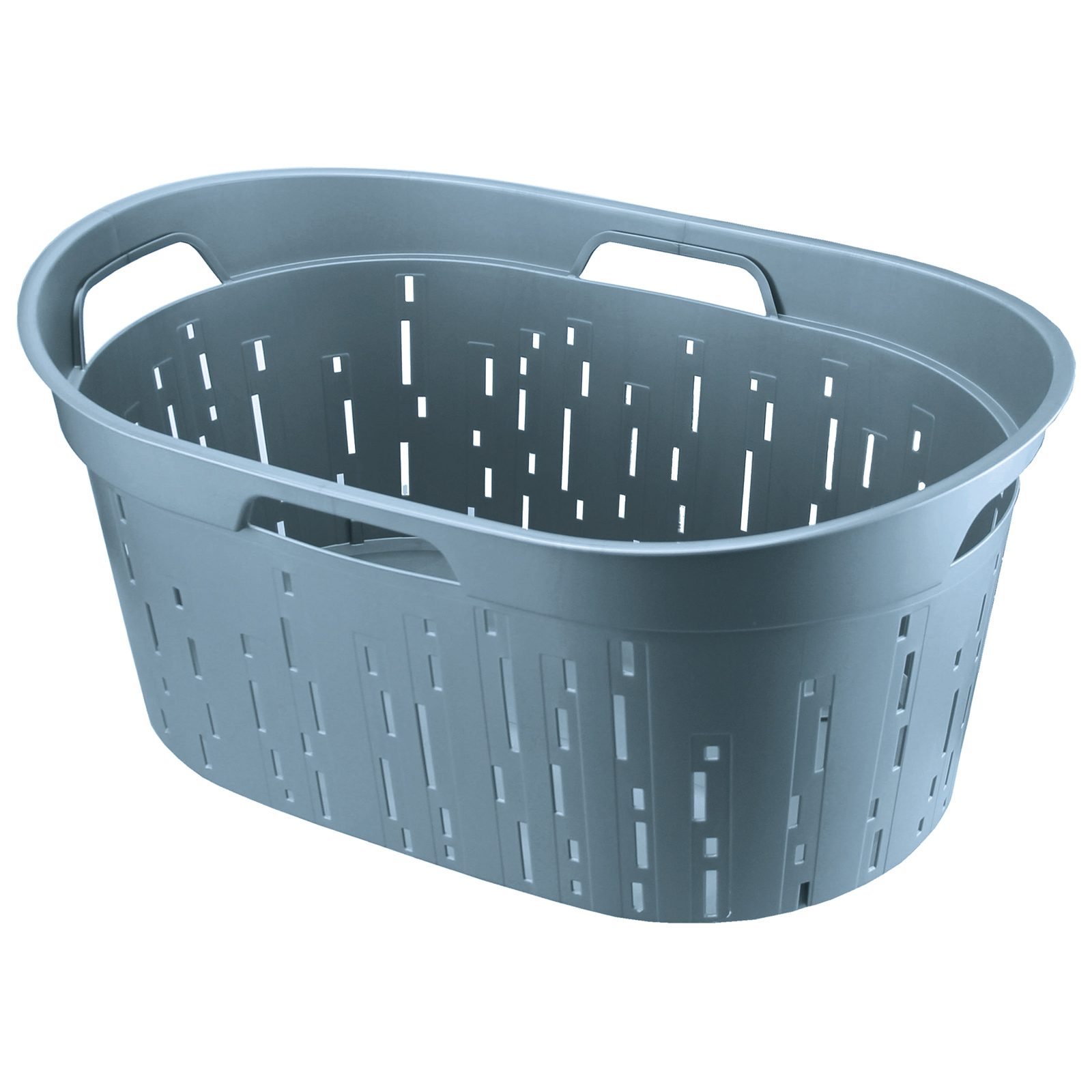 Wäschekorb - himmelblau - 42 Liter