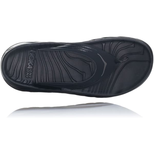 Tong de récupération HOKA ONE ONE ORA RECOVERY FLIP BLACK/DARK GULL GRAY