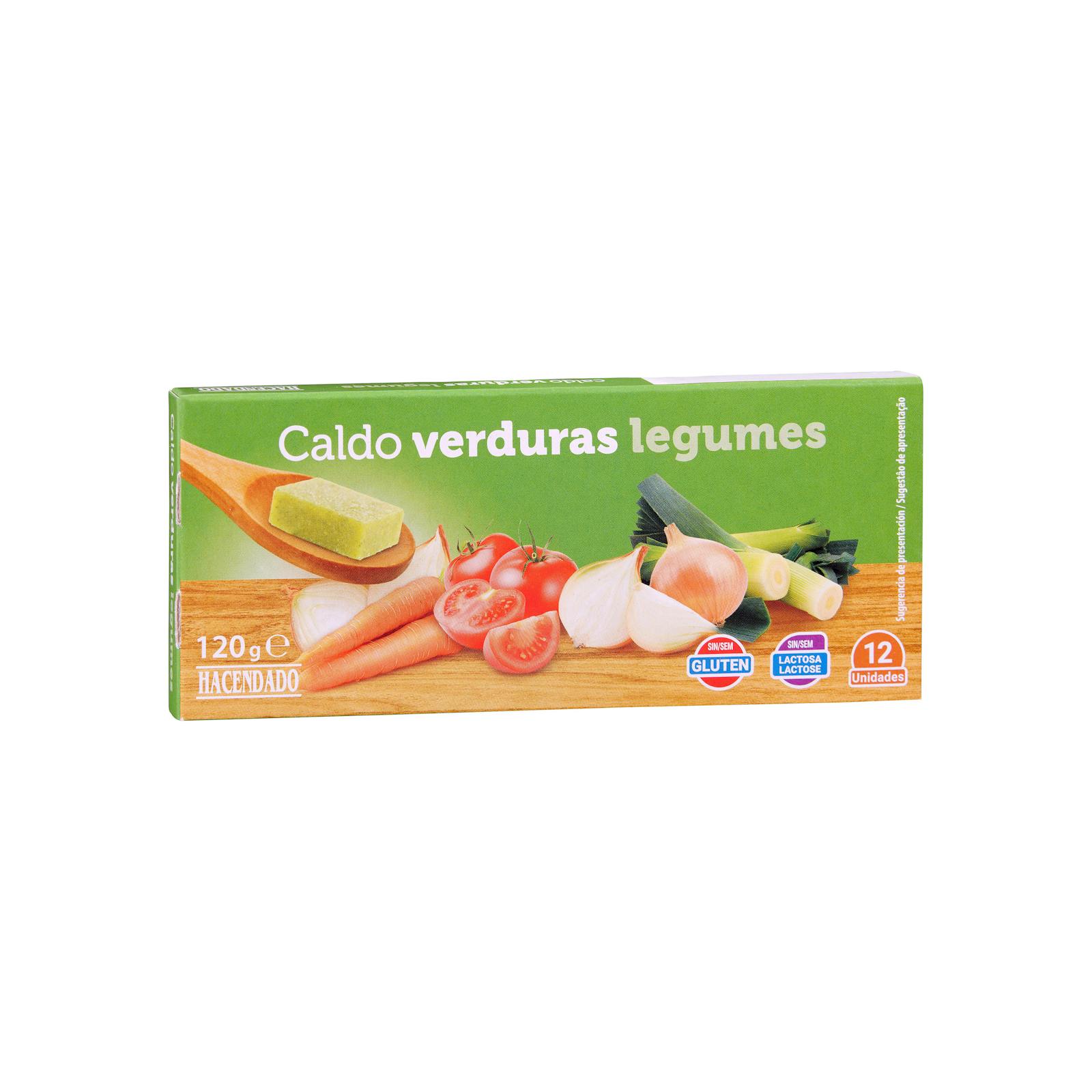Bouillon de légumes Hacendado en comprimés