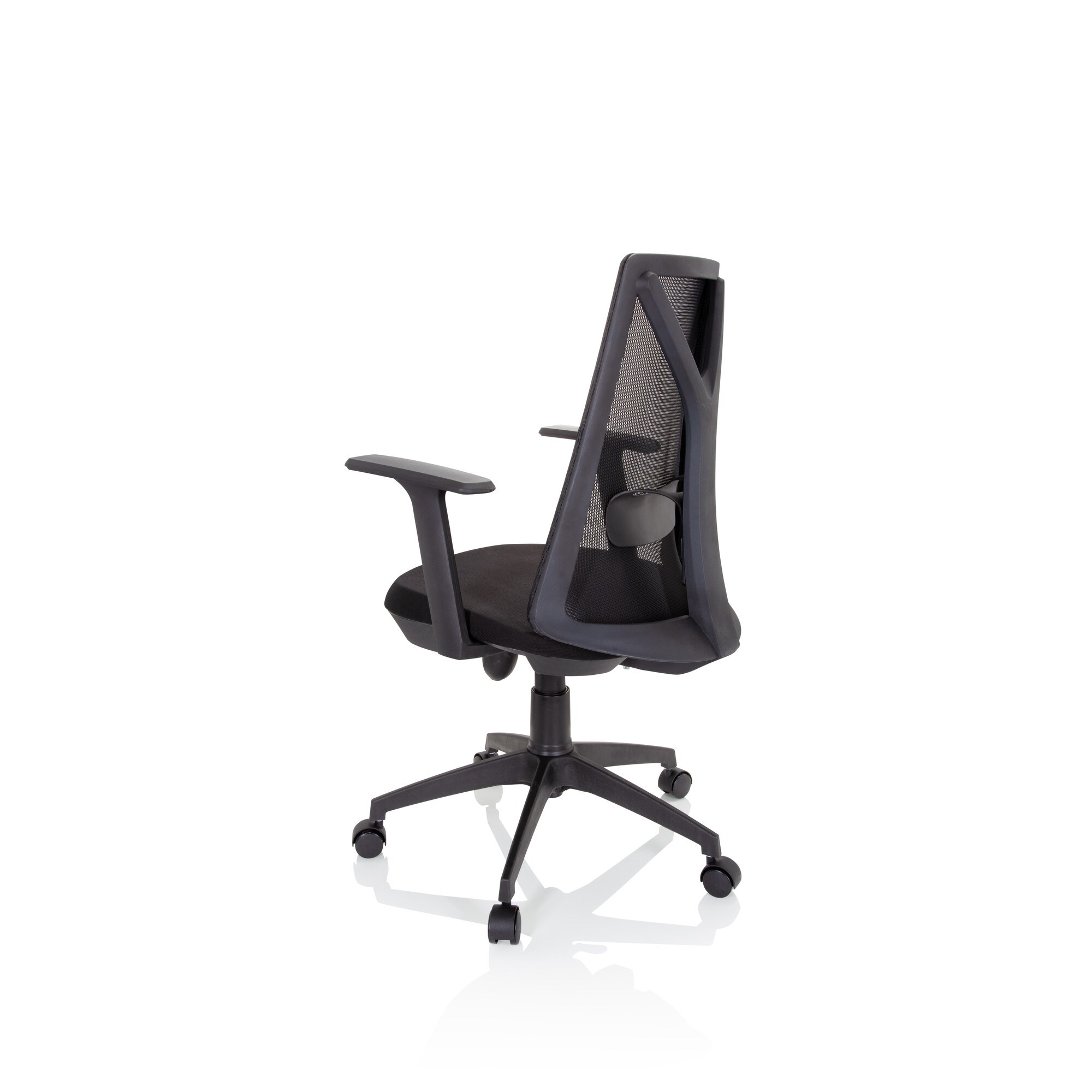 Home Office Bürostuhl FALUN BASIC Stoff/Netzstoff mit Armlehnen hjh OFFICE