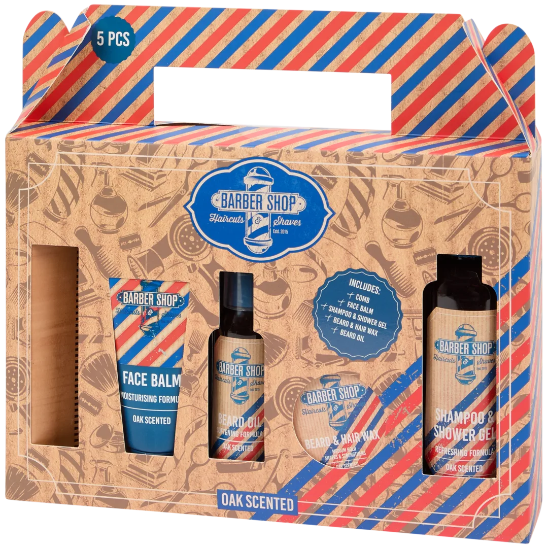 Barbershop giftset 5-delig