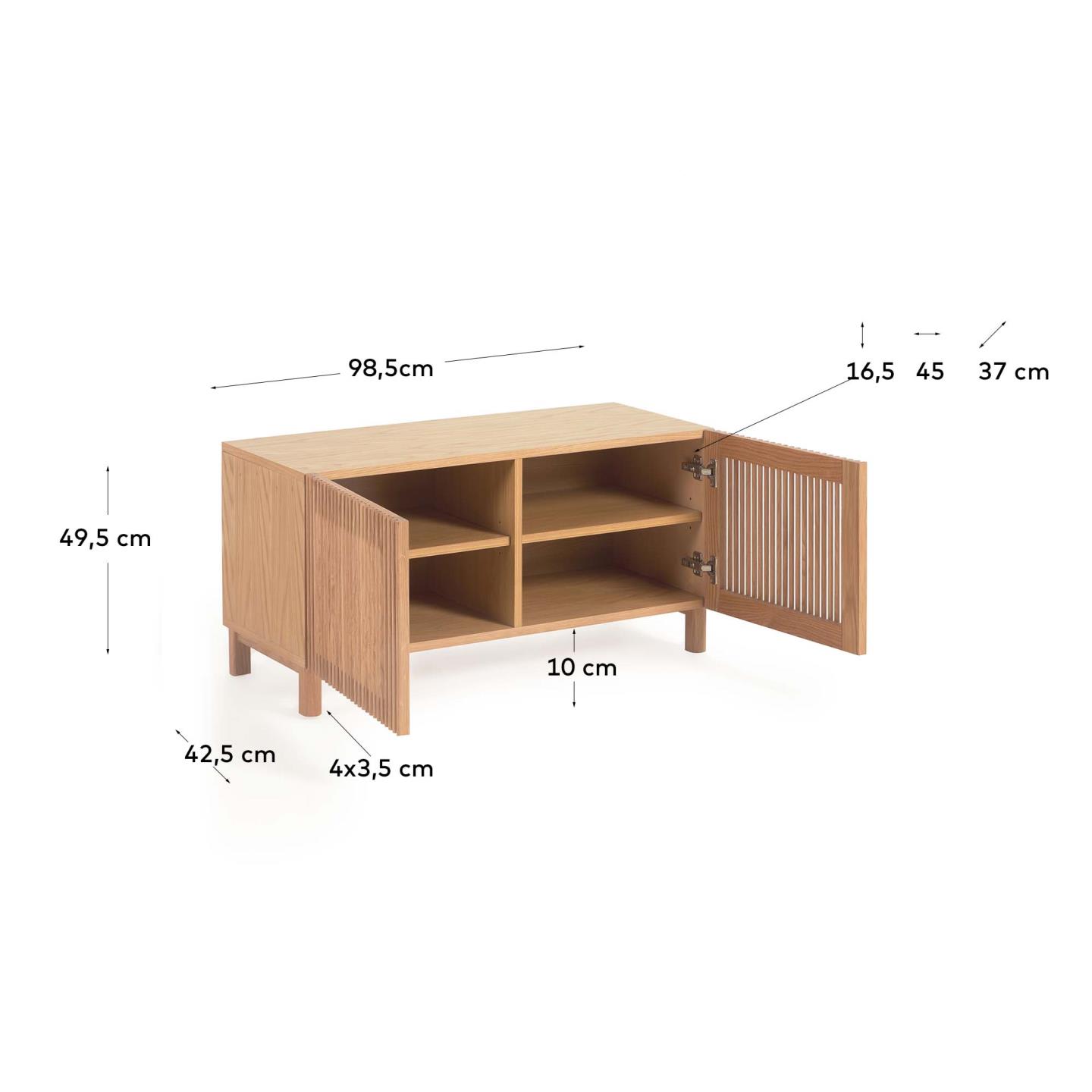 Kave Home Beyla Dressoir - B 98,5 cm