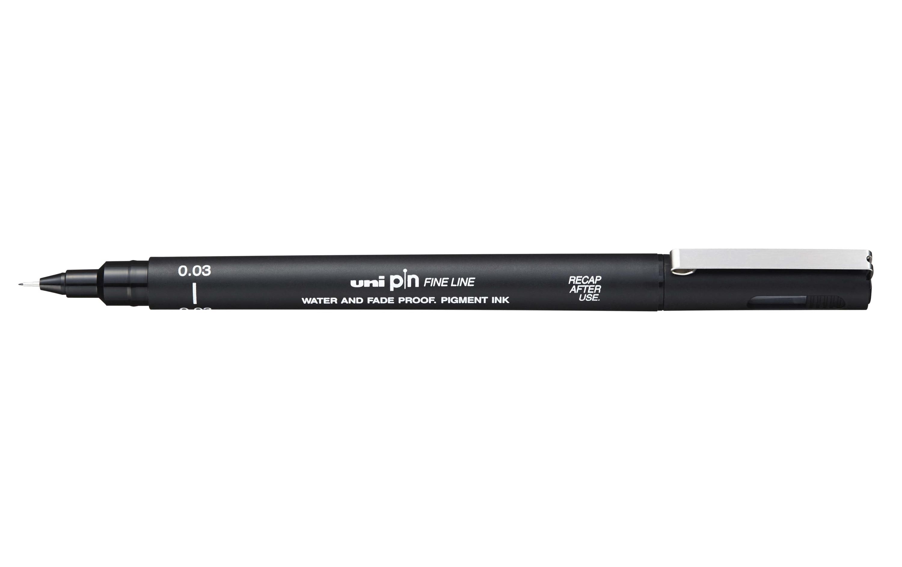 Fineliner PIN 0.03 mm, SchwarzFeinschreiber für präzises Schreiben und Zeichnen