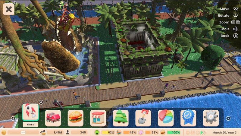 Rollercoaster Tycoon - Adventures Deluxe - Playstation 5 - Spel