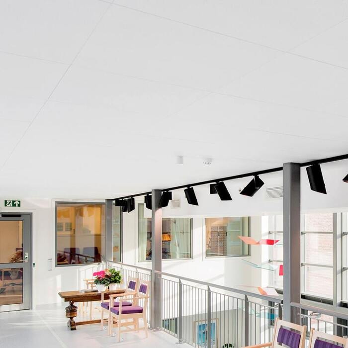 Rockfon Sonar B loftplade hvid 600 x 600 mm - 10-pk.