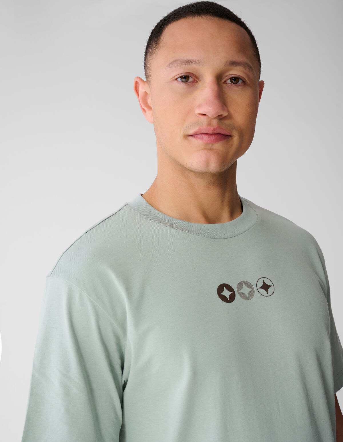 Spark Logo Artwork T-shirt Lichtgroen