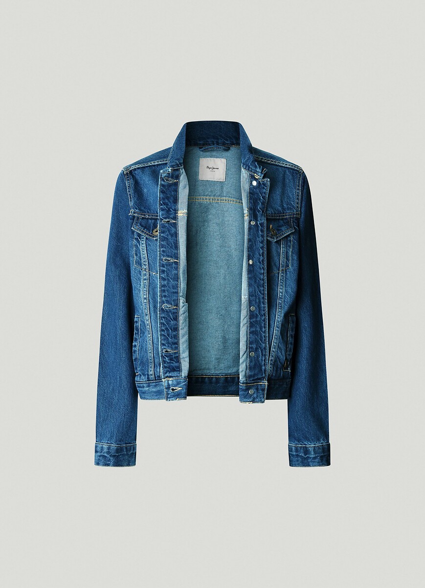 PEPE JEANS<br>Colete jeans, modelo à direita