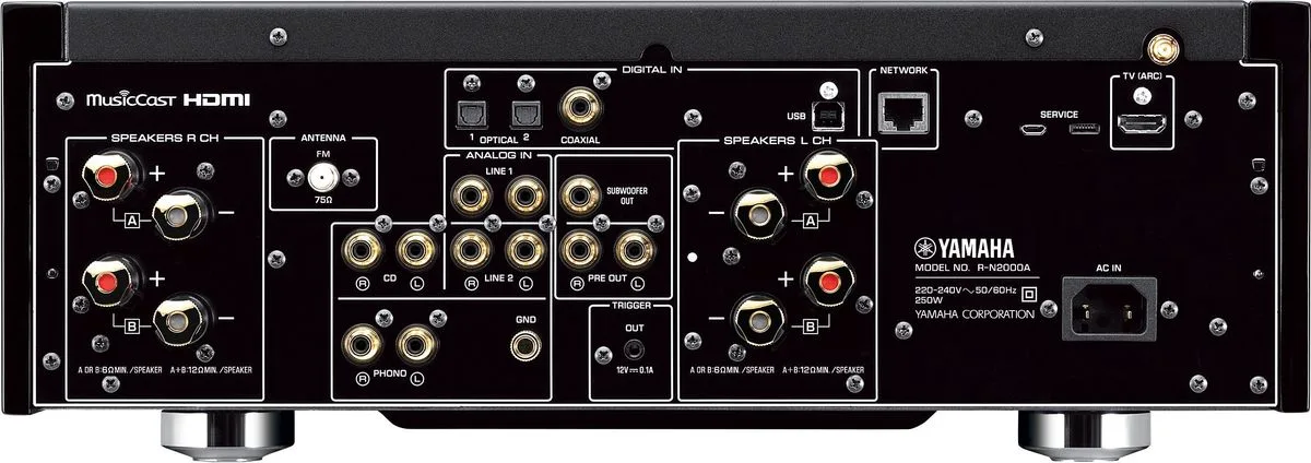 Yamaha R-N2000A Noir Amplis hi-fi stéréo