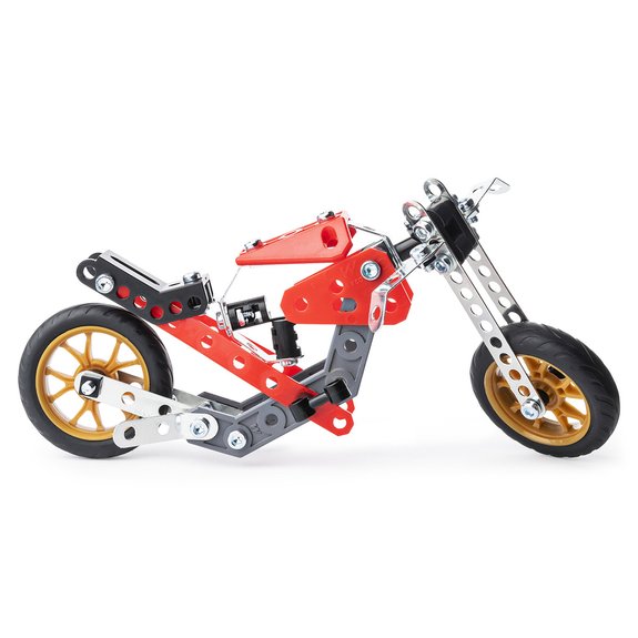 Voiture et moto - 5 Modèles Meccano