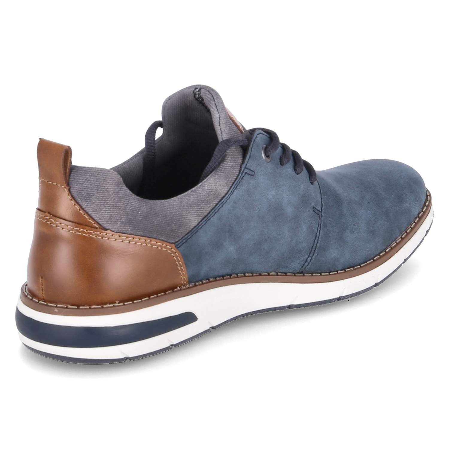 Rieker Halbschuhe - denim/atlantis/rauch/amaretto