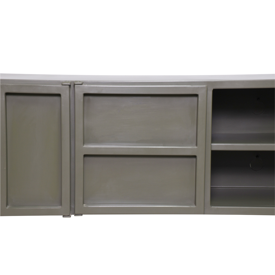 TV-dressoir Calgary Olijf 54x200x33.5cm