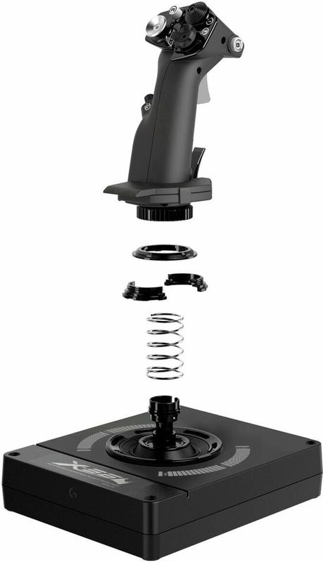 Logitech - X56 Hotas - Simulatiecontroller - Zwart - Grijs - Met Gashendel En Joystick