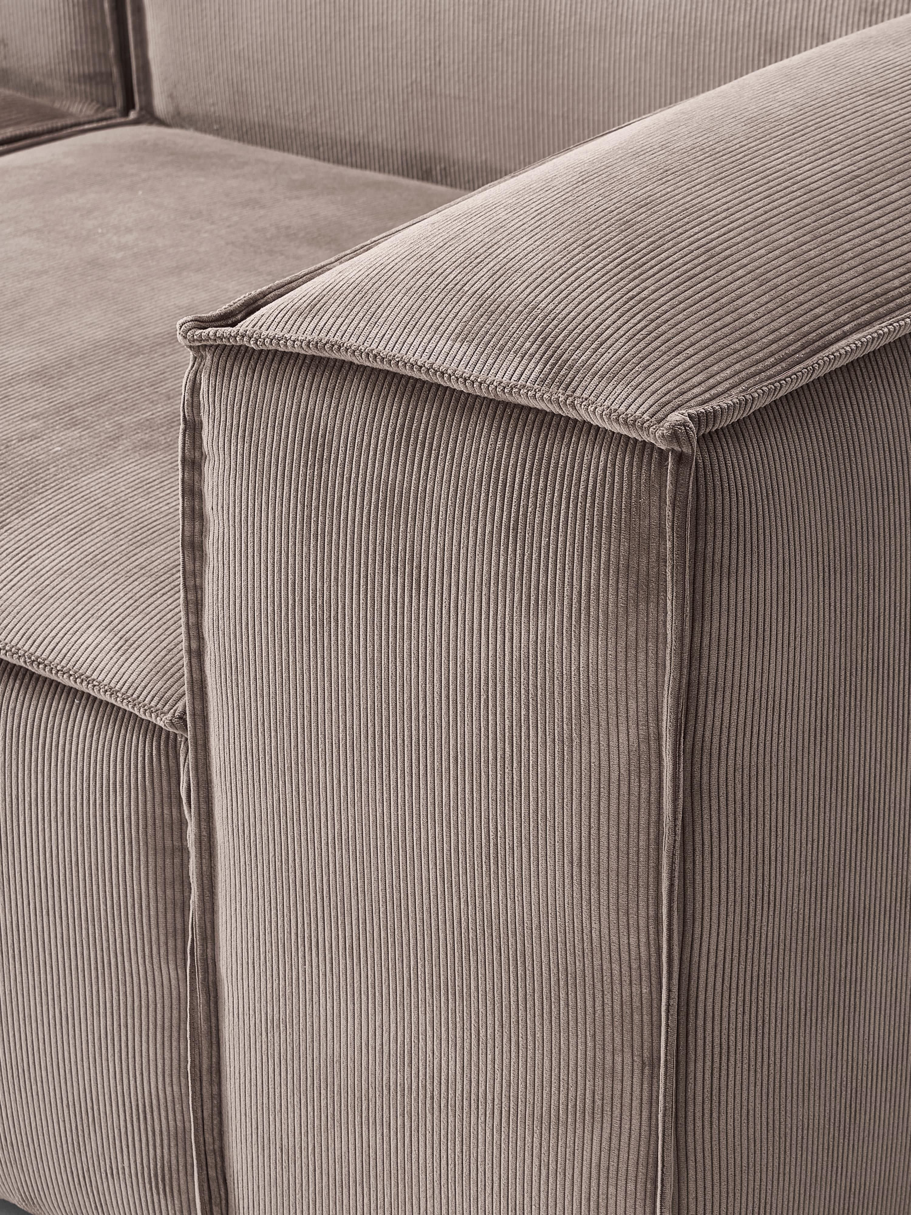 Modulaire bank Lennon (4-zits) van corduroy