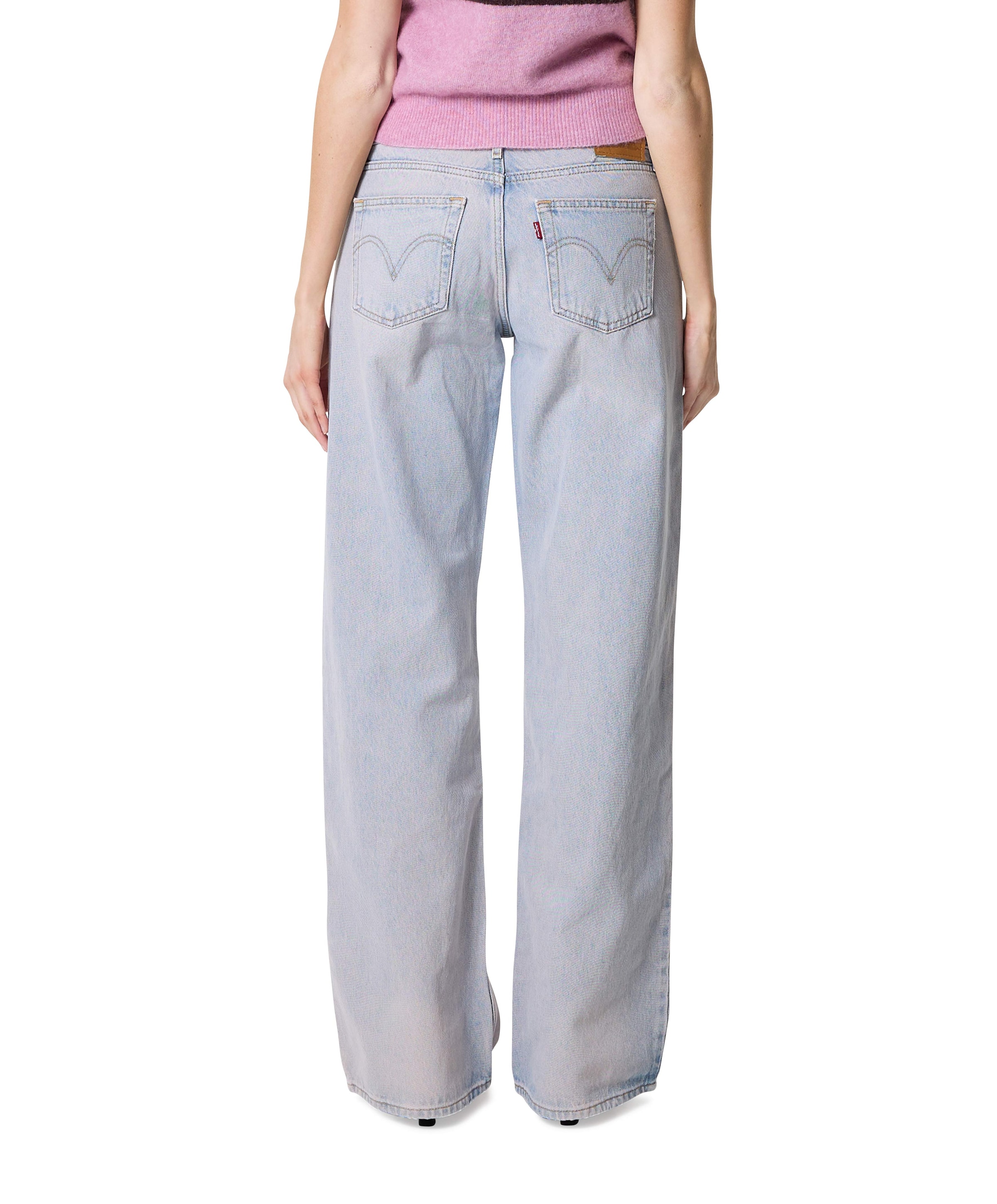 Levi's Low loose rose up LL dames jeans blauw