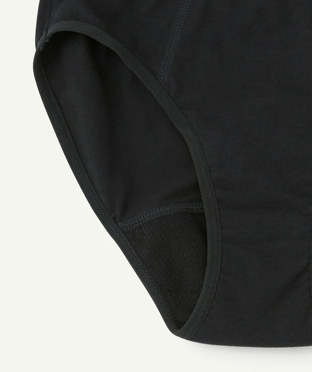DIMCULOTTE DE RÈGLES LAVABLE POUR FLUX MOYEN EN COTON BIO