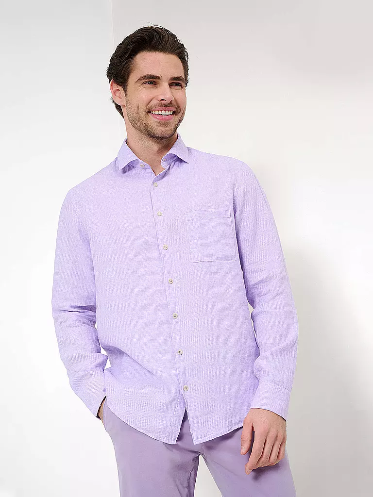 BRAX Hemd Modern Fit HAROLD C lila