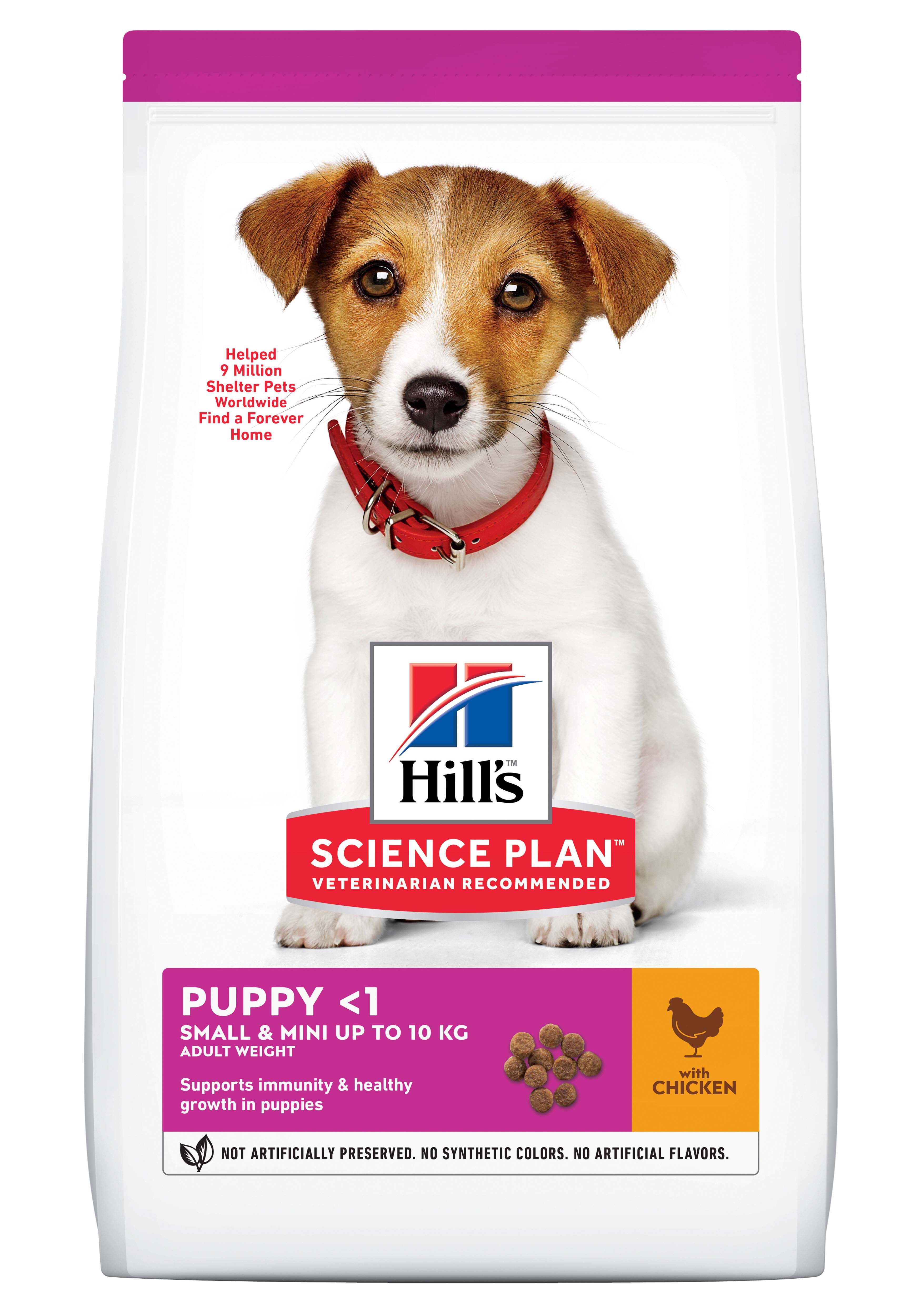 Hill's Science Plan Puppy Small & Mini - Hondenvoer - 1500 Gram - kip