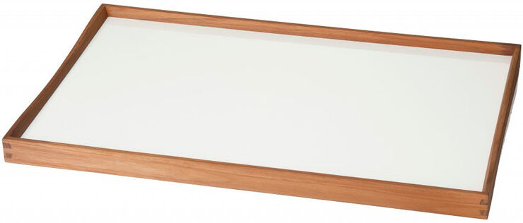Architectmade TurningTray 30x48 cm Black dessert/alaska white