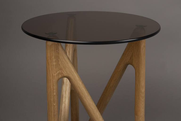 Dutchbone Naia bijzettafel walnoot