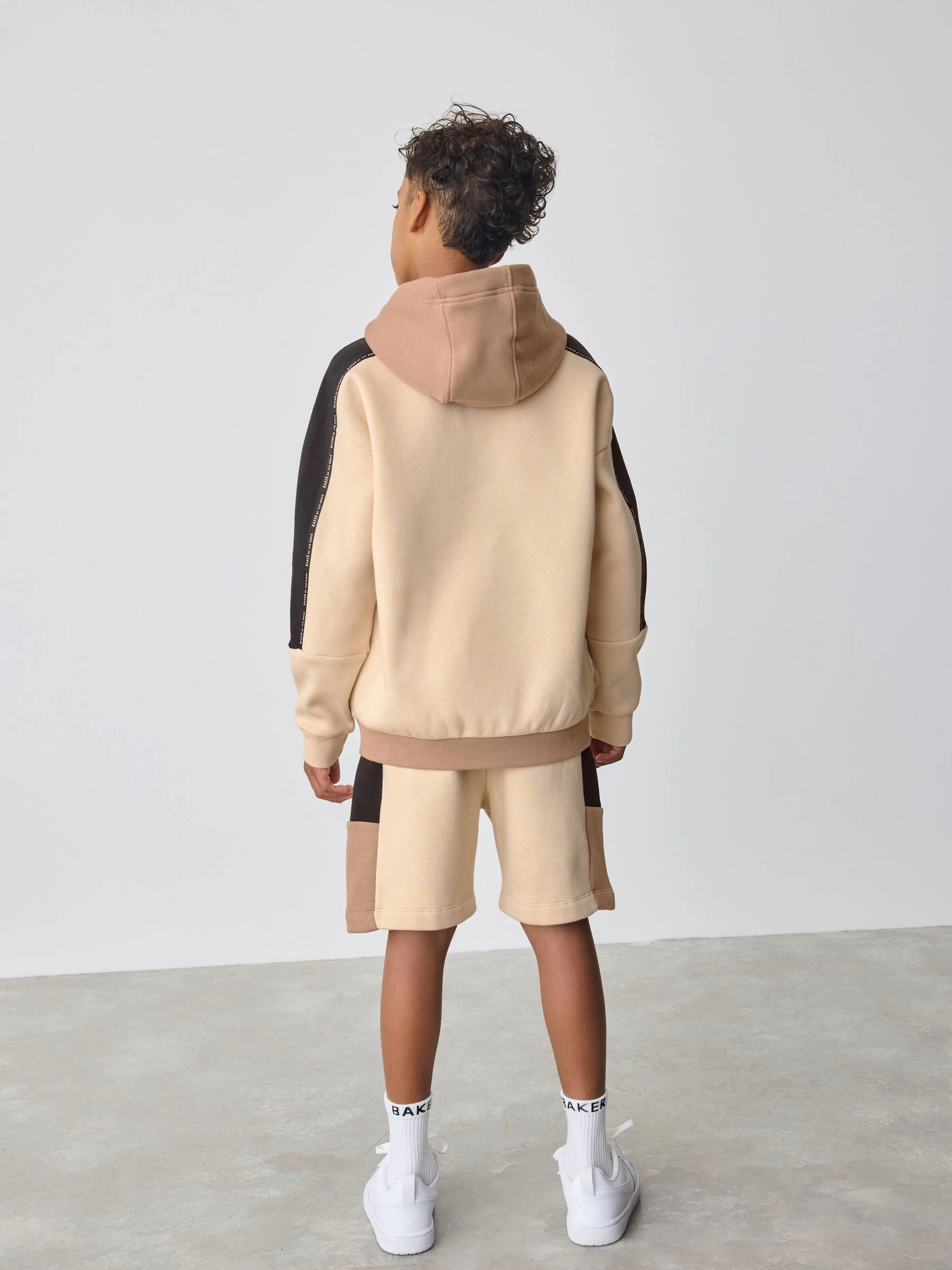 Baker by Ted Baker Tape Hoodie And Shorts Set