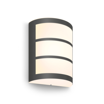 Philips wandlamp Python antraciet