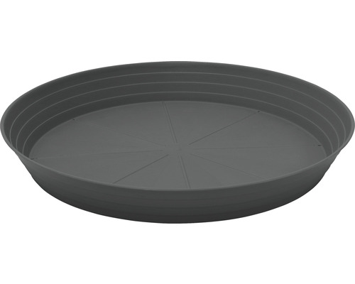 Primavera schotel Ø 70 cm H 9 cm antraciet
