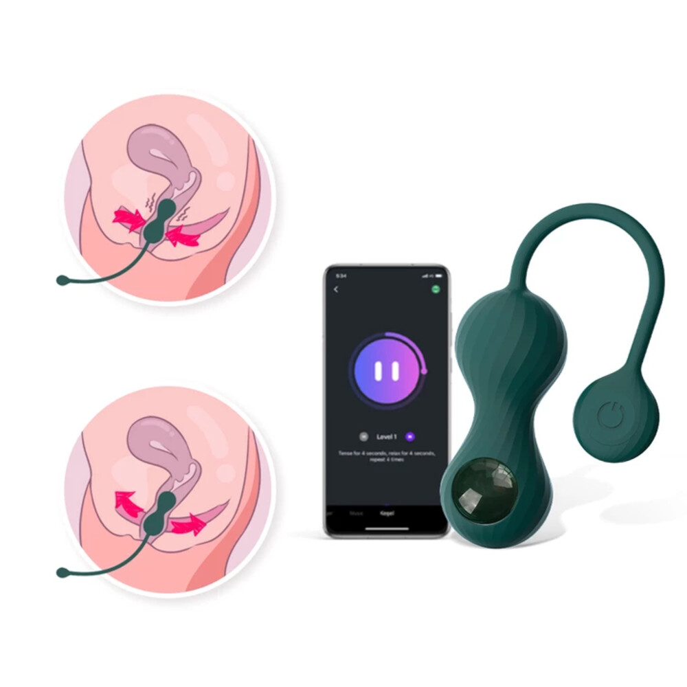 Magic Motion Crystal Duo Bekkenbodem Trainingsset App Bedienbare