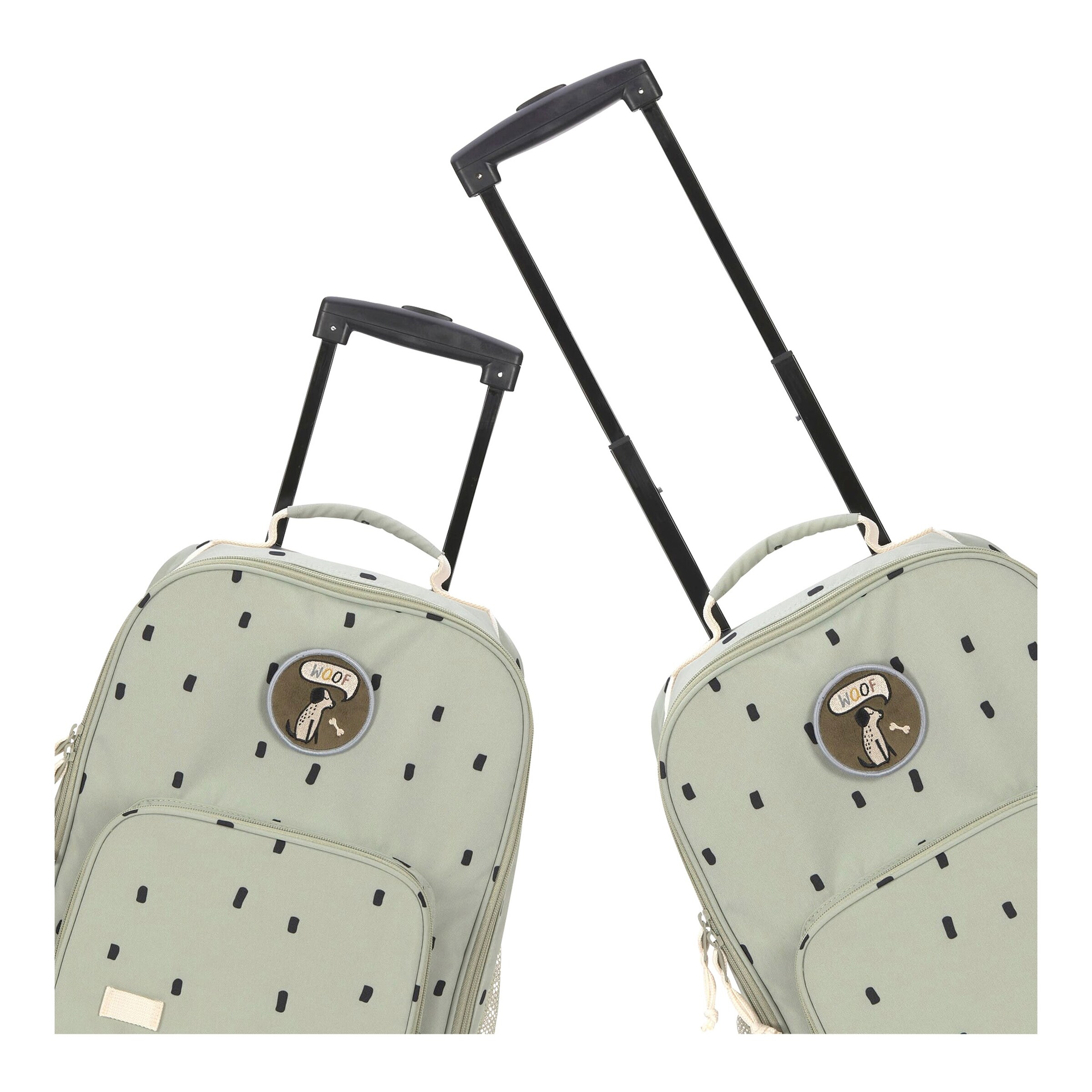 Lässig Kindertrolley Happy Prints olive