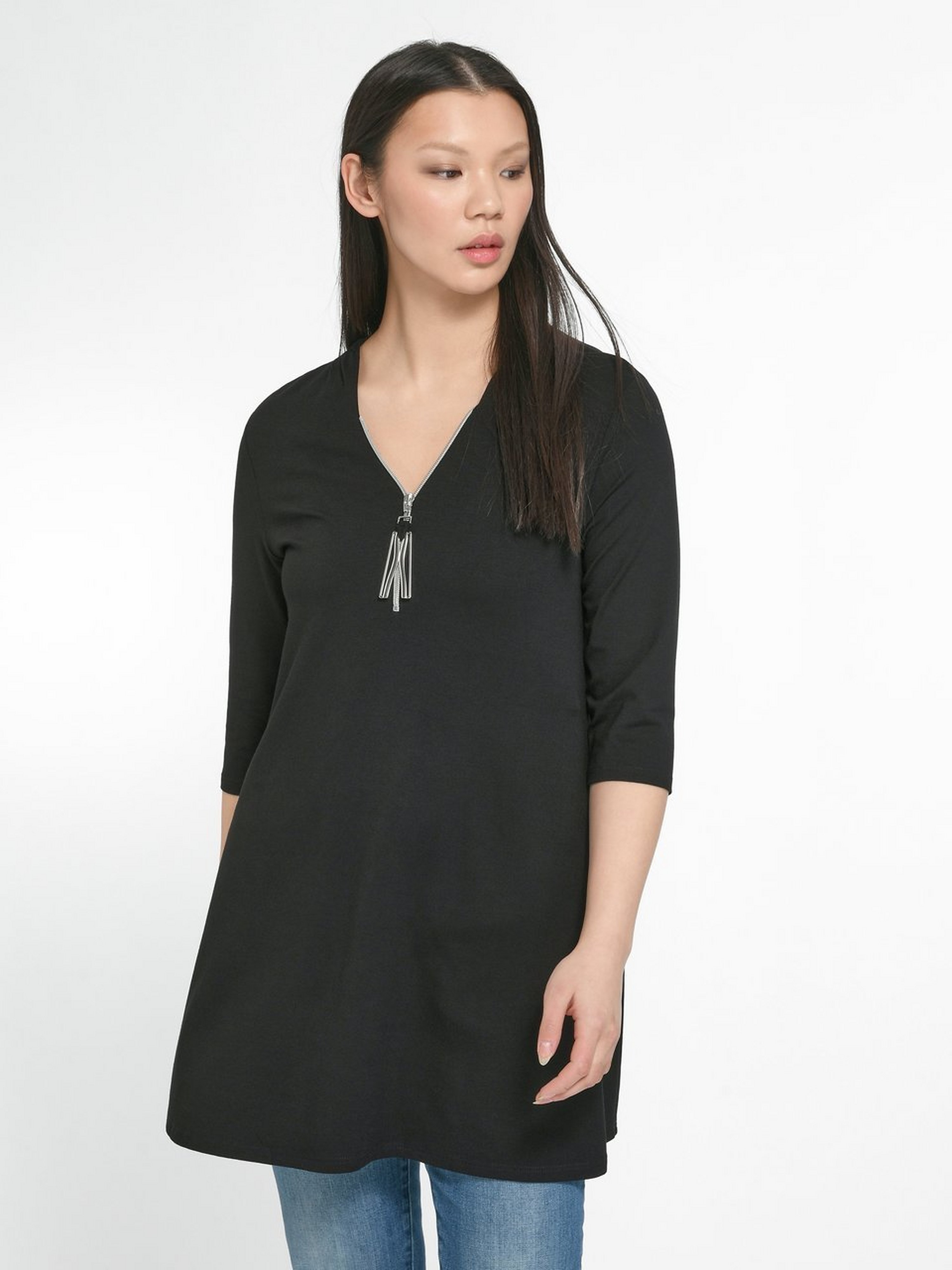 Long-Shirt mit 3/4-Arm