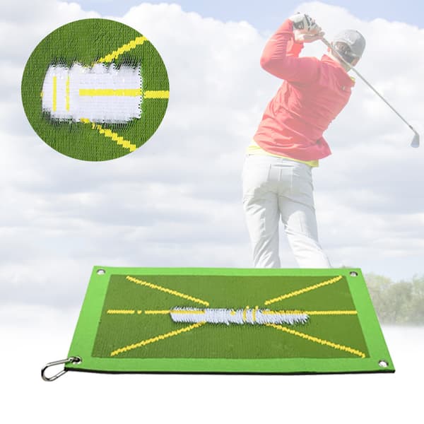 INF Golftreningsmatte med svingdeteksjon 25x50 cm