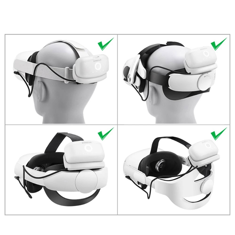Magnetischer Meta Quest / Oculus Quest 2 / Quest Pro / Pico 4 Ersatz Akku - Batterie   Ladestation 3.7V 5200mAh