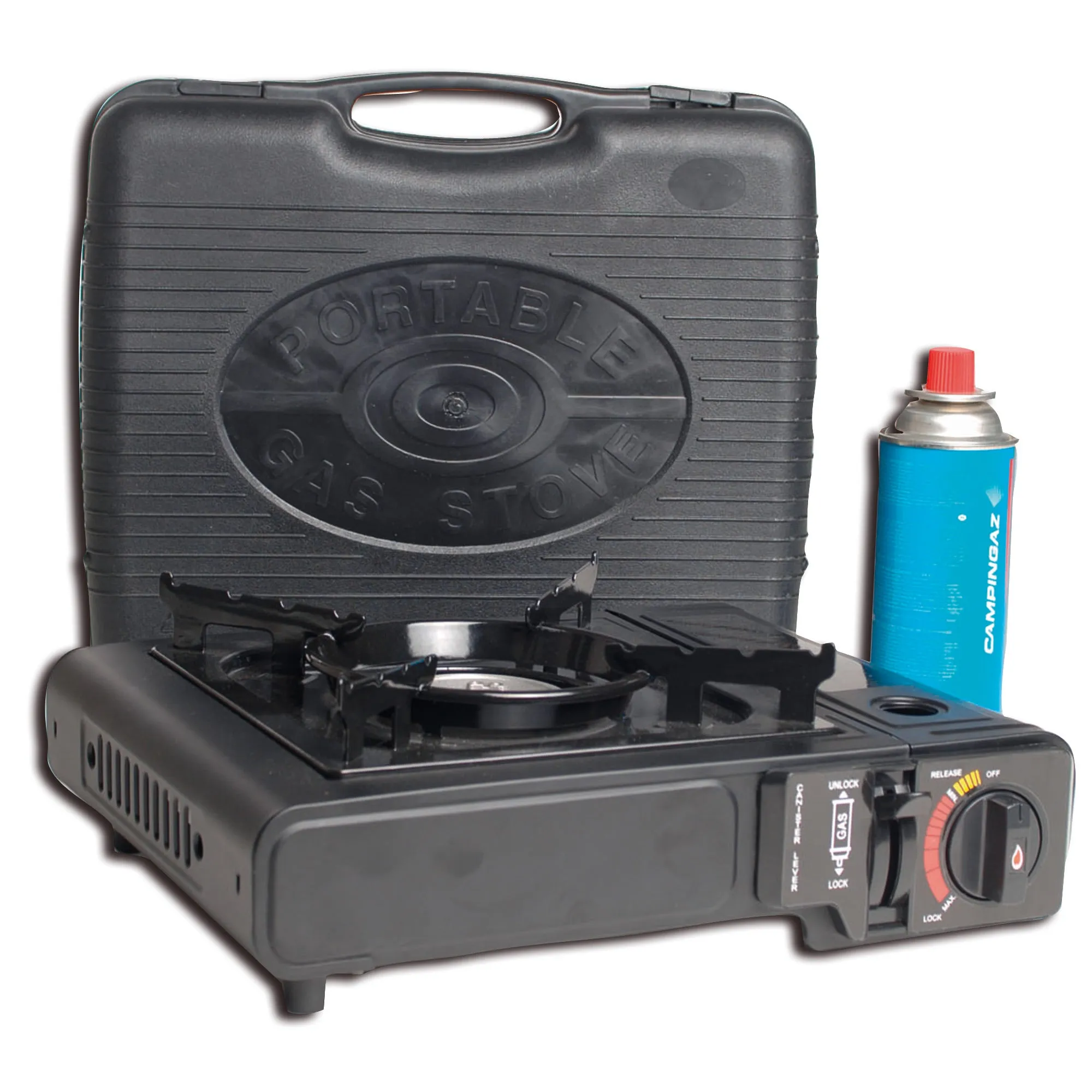 Diverse -  Camping-Gaskocher mit Piezo-Zündung für Butangas