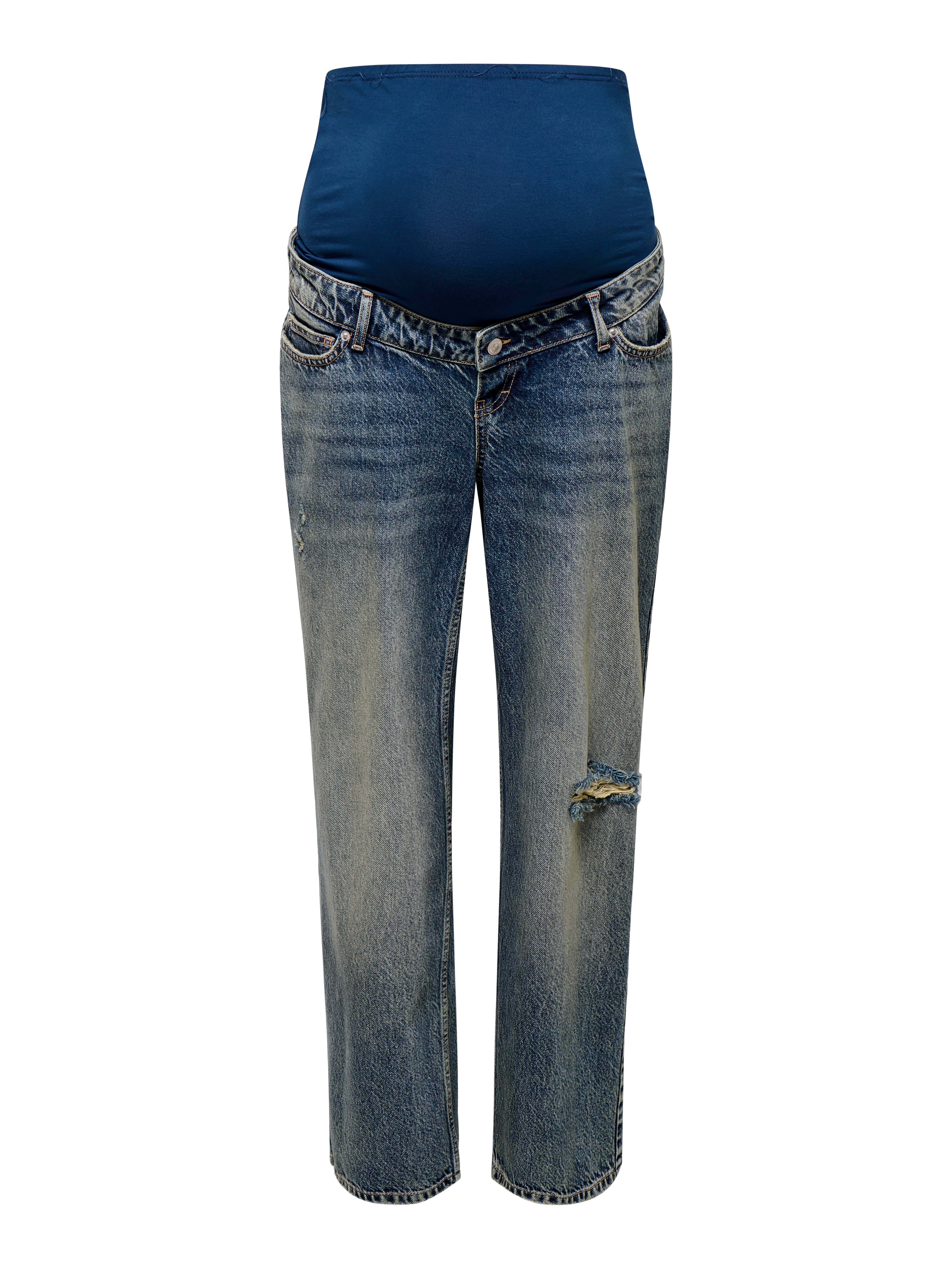 OLMCOBAIN Weiter Beinschnitt Jeans Dark Blue Denim