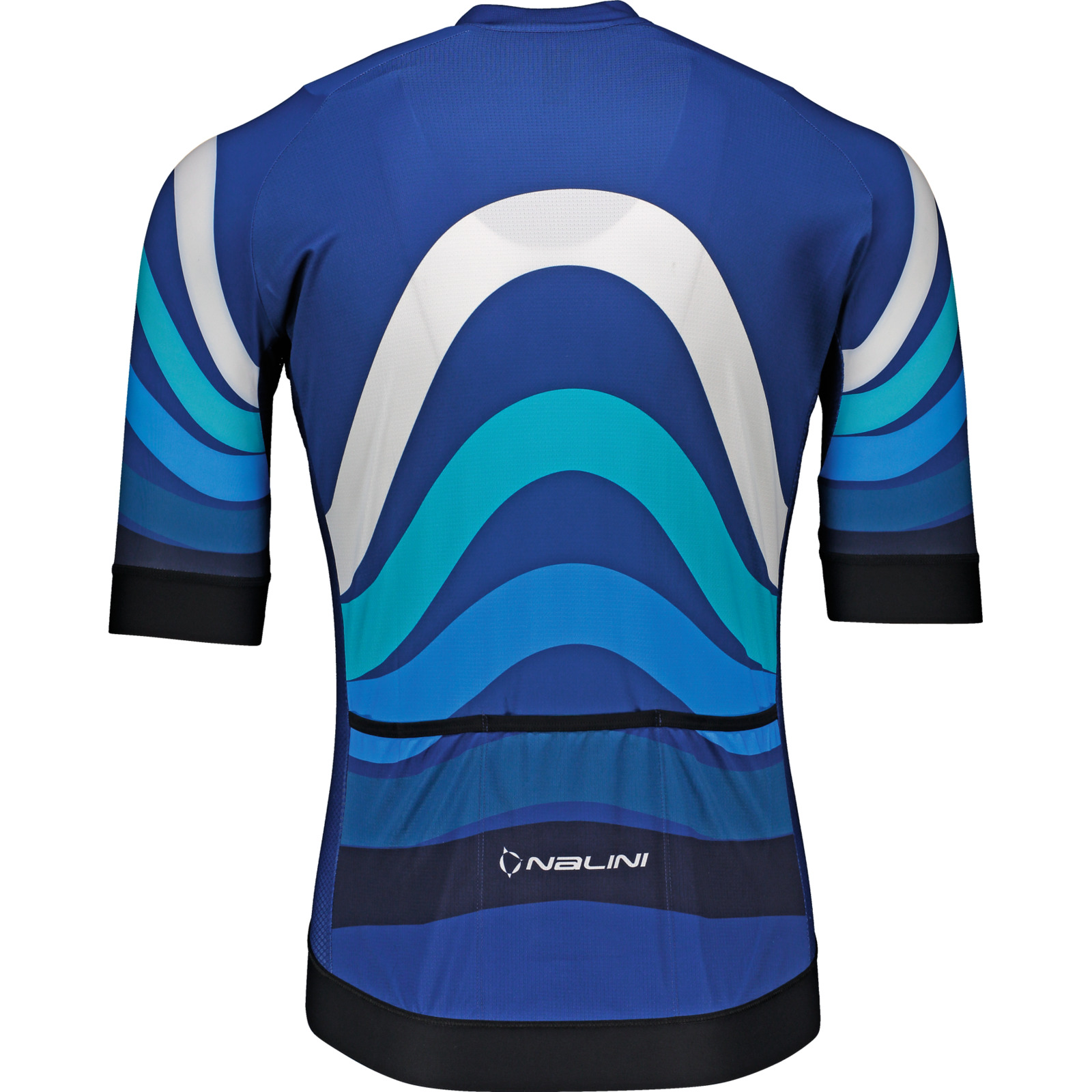 Nalini Herren-Velotrikot New Stripless SS Jrsy L, blau