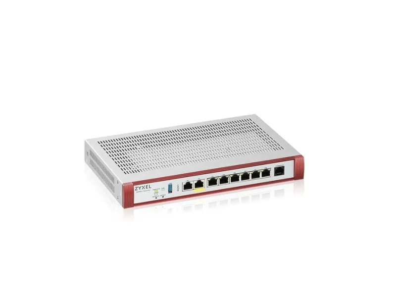 Zyxel ZyWALL USG FLEX 200HP - Firewall - 1GbE, 2.5GbE - cloud-administreret