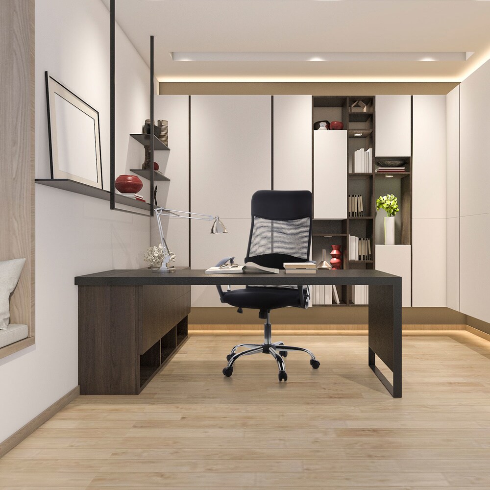 Home Office Chefsessel ARIA HIGH Stoff mit Armlehnen hjh OFFICE