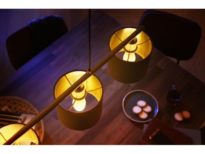 Philips Hue Leuchtmittel White E14 Kerze Doppelpack 2 x 470 Per Bluetooth steuerbares Hue E14-Leuchtmittel