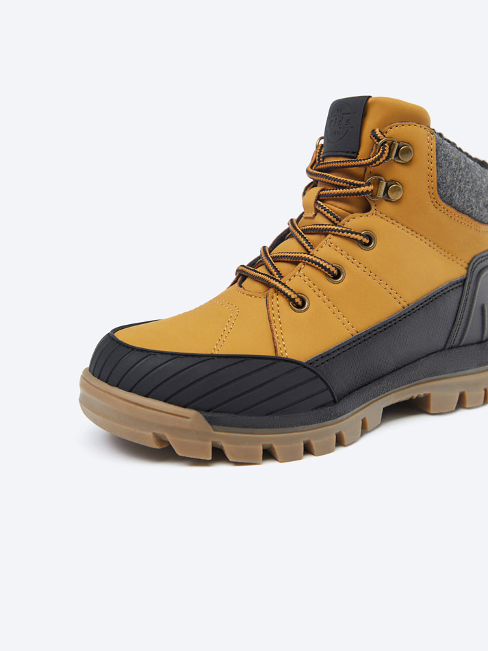 Bota de trekking forrada - Laranja